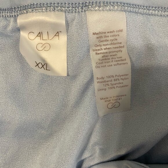 Calia kick it up shorts size XXL in light blue - Picture 2 of 5